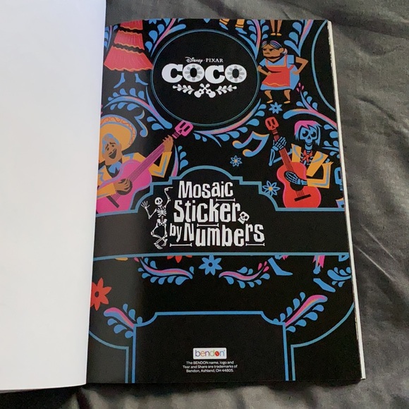 Disney Pixar “Coco” Movie Mosaic Sticker by Numbers - Picture 4 of 4